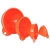 Connex COX591220 Funnel, 50/80/100/120mm, Set of 4 Pieces