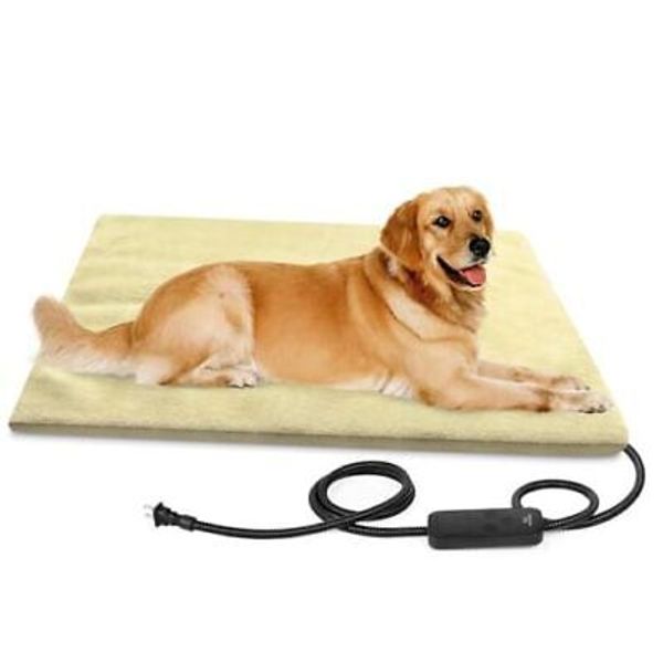 Pet Heating Pad for Dog & Cat, Adjustable 6 36.0"L x 24.0"W x 1.0"Th