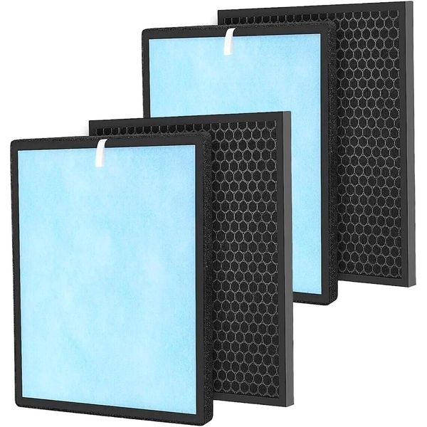 2x Replacement True HEPA Carbon Filter for Hathaspace HSP001 Smart Air Purifier