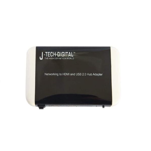 J-Tech Digital JTD-NET-HDMI-USB Networking to HDMI and USB Hub Adapter Through Ethernet Cable
