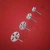 STALEKS Pododisc 25 mm Pedicure + 5 Refills File 180 Grit Professional Home Use Stainless Steel (PDset-25)