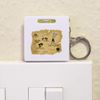 'Treasure Map' Keyring Tape Measure/Spirit Level Tool (KM00041314)