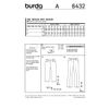 Burda Style Sewing Pattern B6432 Women’s Dress Trousers