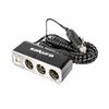 Fastcar 12V DC USB MULTI SOCKET EXTENSION - WITH 3 METRE CABLE