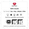 Red Heart Super Saver Yarn, 3 Pack, Favorite Stripe 3 Count
