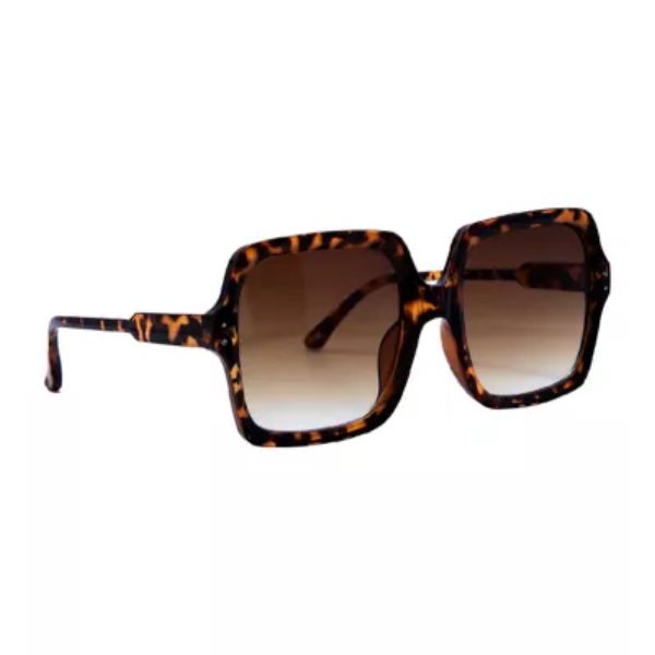 Jeepers Peepers Tortoise Square Sunglasses