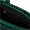 NAEMI Women's Handbag Shopper, Green/Black, One Size
