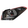 Left Driver Outer Side Tail Light For 2014-2016 Kia Forte LX, EX, SX Replacement