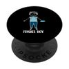 Frisbee Boy - Flying Frisbee Disc Golf Frisbee PopSockets Swappable PopGrip