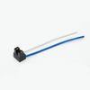 Baceyong 2PCS H7 2 Pin Connector, H7 2 Pin Cable Headlight Replacement H7 Headlight Bulb Holder Connector Plug Wire Socket