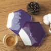Pebeo Gedeo Silicon Mould-Hexagonal Coaster, White, 3x9x13cm