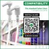 Universal Shampoo/Conditioner Pump for Bottle, 1 L/33.8 oz., Piece 2 White
