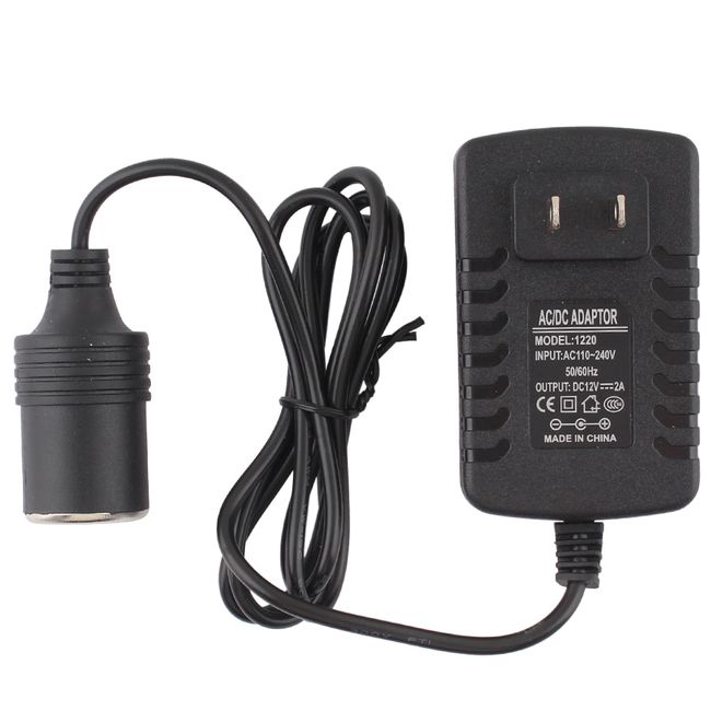 Ac To Dc Adapter 12v 10a 120w, 220v/230v/240v Converter Car Cigarette  Lighter Socket Power Supply Adapter