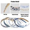 VOCOSTE All-match Headband Combination Upgrade Blue 7pcs