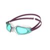 Speedo Unisex Children's Hydropulse Swimming Goggles Comfortable Fit Adjustable Design Anti-Fog Waterproof Swimming Goggles Deep Plum/Clear/Light Blue, One Size