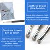 Retractable Teacher Pointer, Pointer Stick with Stylus Smooth and Sensitive Tablet Pen Stylus, Teacher Coach Presenter Pointer Black (with Lanyard)