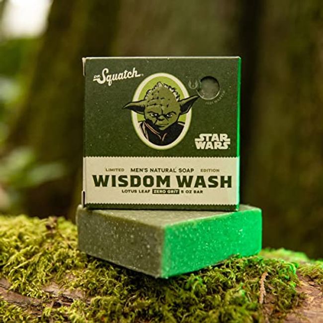  Dr. Squatch Limited Edition Soap Star Wars Soap Collection II  - Men's All Natural Bar Soap - 4 Bar Soap Bundle : Beauty & Personal Care