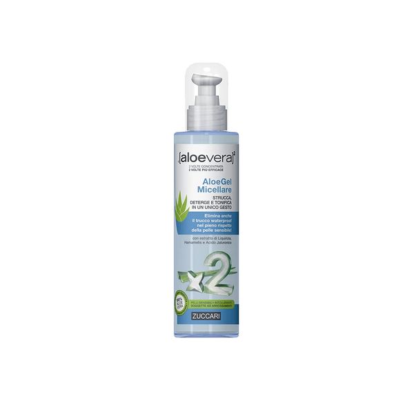 Aloevera2 AloeGel Micellare - face Cleanser 200 ml