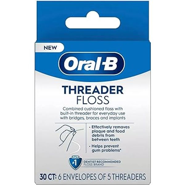 PACK OF 3 EACH CREST GLIDE THREADER FLOSS 30EA PT#3700046974