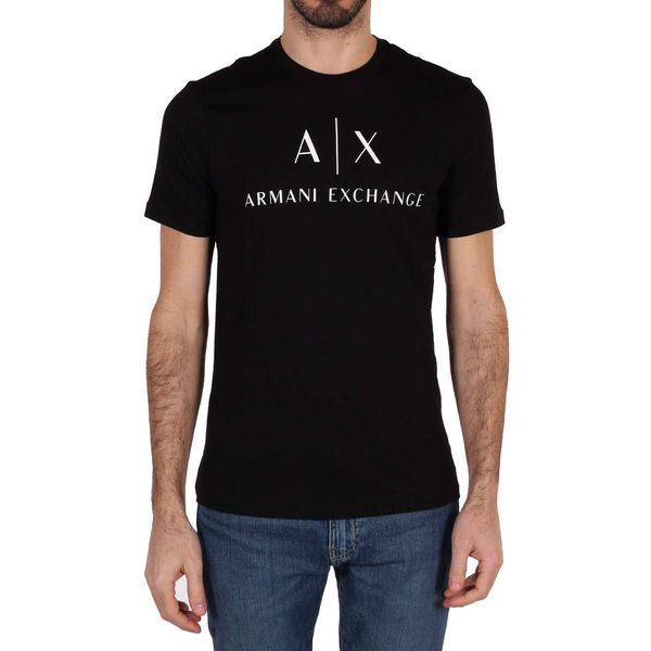 Armani Exchange Men's 8nztcj T-Shirt, Black (Black 1200), XS