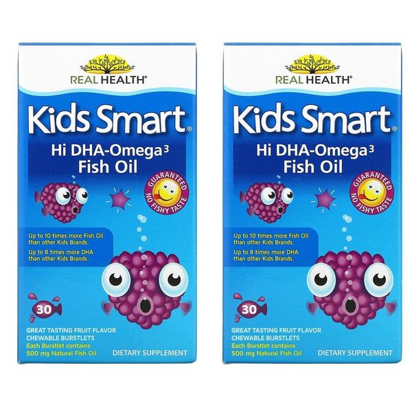 Bioglan Kids Dha Omega 3 Fish Oil Bioglan Kids Smart Hi Omega Ci Ep 30 Chewables 2pcs