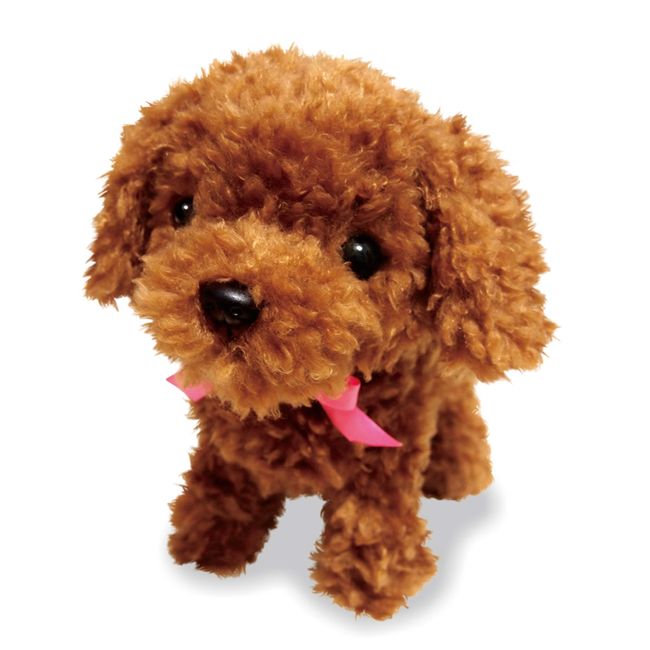 Cheerful Puppy Toy Poodle Chocolat