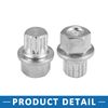 A ABSOPRO ABC4/15PT Wheel Lock Lug Nut ABC4/15PT Removal Key for VW