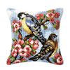 Orchidea Cushion Cross-Stitch, Two Birds, 40 x 40cm