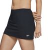 Speedo Men's Swimsuit Bottom Swim Skirt Bio Endurance Solid Separates, Black, Medium