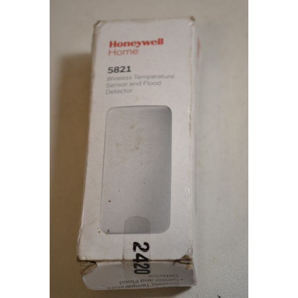 Resideo Honeywell Home 5821 Wireless Temperature Sensor and Flood Detector