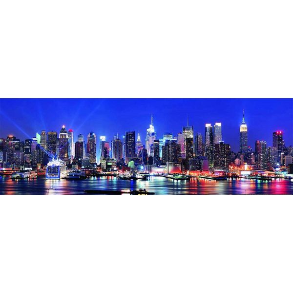 New York City Skyline 500 Piece Panoramic Puzzle
