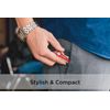 KeySmart - Compact Key Holder & Keychain Organizer (up to 8 Keys, Red)