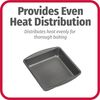 GoodCook Everyday Nonstick Steel Square Pan, 8", Gray