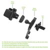 Cellet Silicon Roller Cradle Air vent Phone Mount Compatible with Apple iPhone