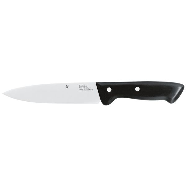 WMF 15 cm Classic Line Chef's Knife, Black
