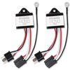 MOVOTOR Polarity Conversion Relay Negative Control Car Multi Relay Unit H4 12V HID Headlight Plus Control Hi/Lo Switchable for Jimny Headlights