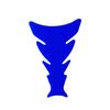 NEX Performance Motorcycle Tank Pad Protector, Universal, 5.9"x9", Blue