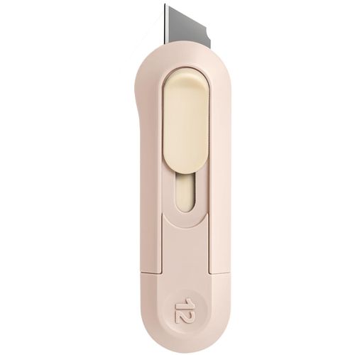 Deli Cardboard Cutter, Cutter Knife, Safe Automatic Retractable Blades, Small Cutter, Multi-purpose, Portable, Mini Cutter, Box Opener, Box Opener, Carton Unpacking and Cutting Letter, Opener, Office
