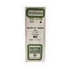 Evergreen - Opaque White Polystyrene Quarter Round