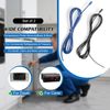 2PC 119" Temperature Probe Sensor for Commercial Refrigerator Freezer Black Blue