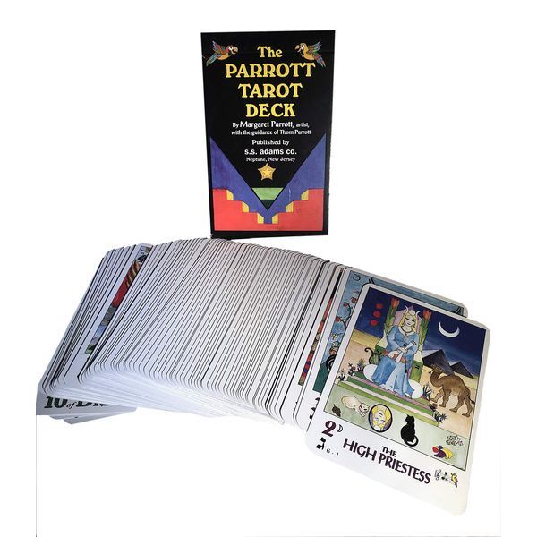 Kid Friendly Parrot Tarot Card Deck