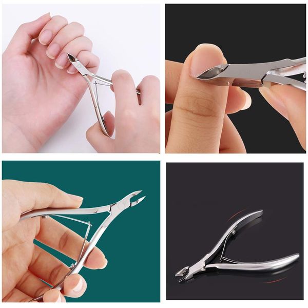 cuticle nippers cuticle nippers nail clippers cuticle cuticle cutting nipper nail clippers stainless steel sharp cuticle remover nipper trimmer stainless steel nail scissors clipper cutter dead skin