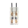 Kashimura WP-111M Sasuke Mini Conversion Plug with Case, Clear, Power Plug A/C/O/SE/BF / O2 / CB: Brazil