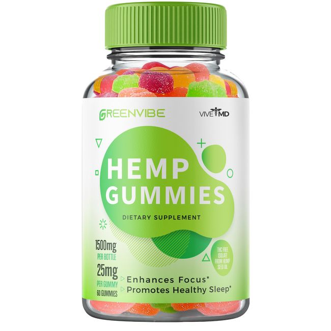 Greenvibe Gummies for Tinnitus Vitamins Wellness - Official Formula (1 pack)