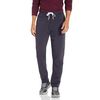 Southpole mens Basic Active Fleece Open Bottom - Regular and Big & Tall Sizes Sweatpants, Navy Open, Medium US