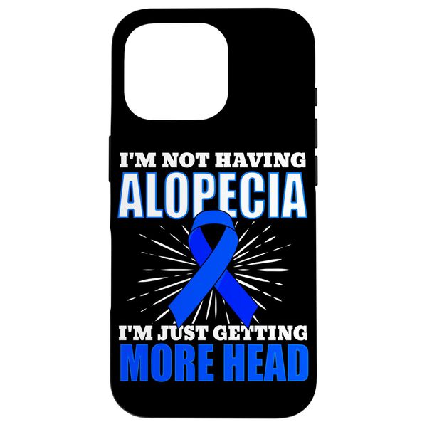 Alopecia Warrior Hair Loss Case for iPhone 16 Pro