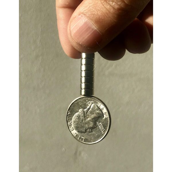 QUICK PICK MAGIC Steel Core Quarter Magic Trick Coin