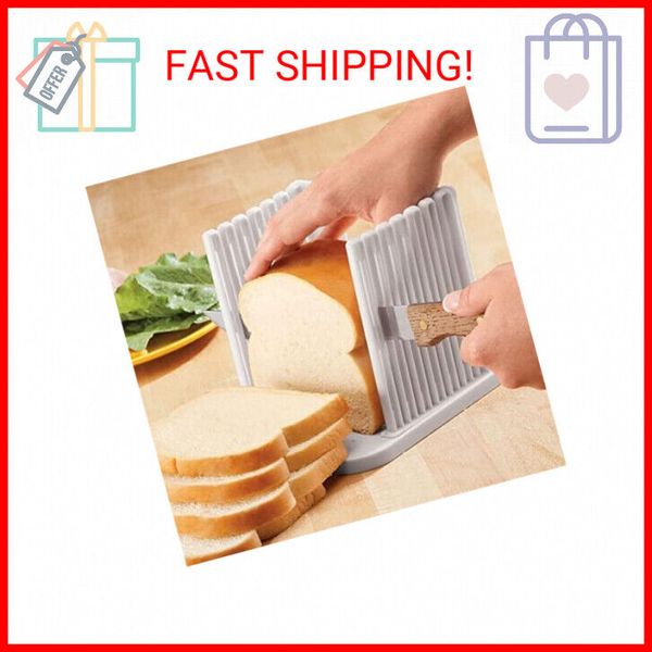 Adjustable Toast Slicer Toast Cutting Guide for Homemade Bread, Plastic Bread Sl