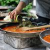 Bamboo Serving/Cooking Utensils - B8 - Narrow Spoon - Small - 5 Pieces