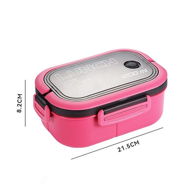 Microwave Bento Portable Lunch Box Picnic Food Fruit Container Storage Box